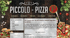 Desktop Screenshot of pizza-piccolo.at